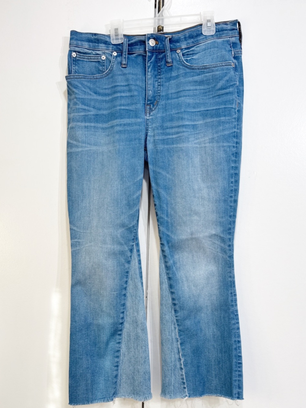 Madewell Cali Denim Boot Cut Inset Edition Size 30 - Picture 2 of 5